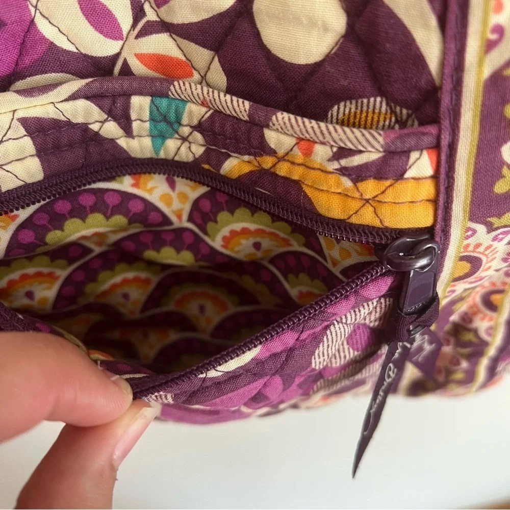 Vera Bradley Purple floral Crossbody Bag - Picture 3 of 7